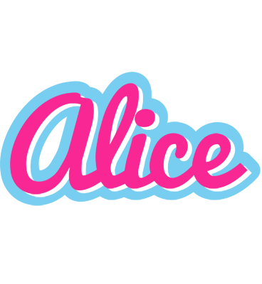 Alice popstar logo