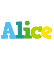 Alice rainbows logo