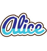 Alice raining logo