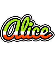 Alice superfun logo