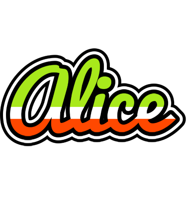 Alice superfun logo