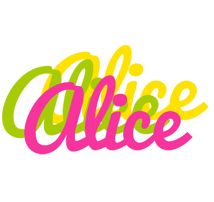 Alice sweets logo