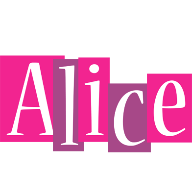 Alice whine logo