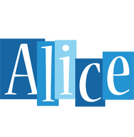 Alice winter logo