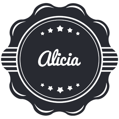 Alicia badge logo