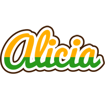 Alicia banana logo