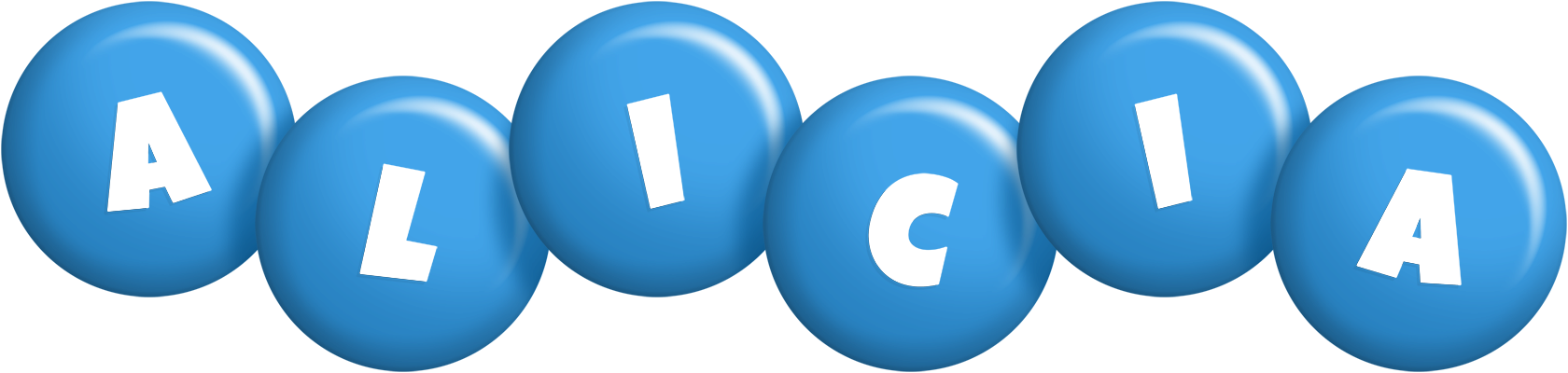 Alicia candy-blue logo