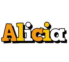 Alicia cartoon logo
