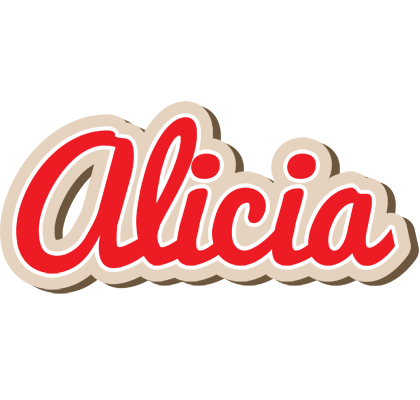 Alicia chocolate logo