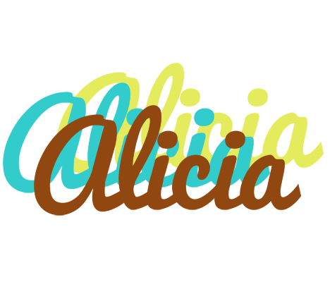 Alicia cupcake logo