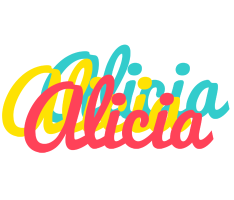 Alicia disco logo
