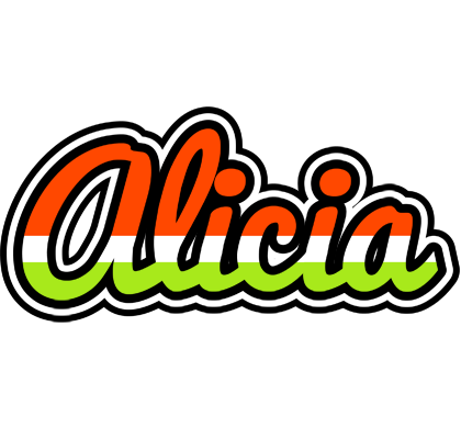 Alicia exotic logo