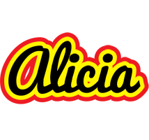 Alicia flaming logo