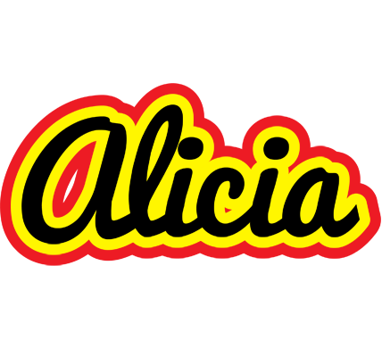 Alicia flaming logo
