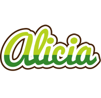 Alicia golfing logo