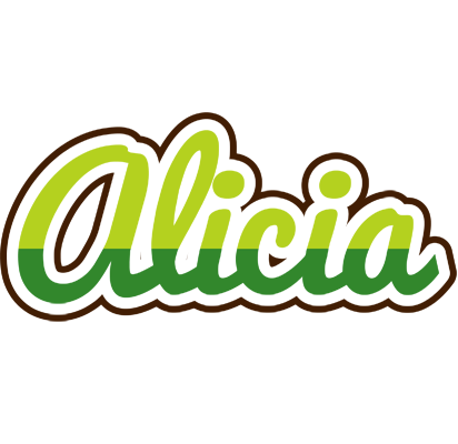 Alicia golfing logo