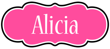 Alicia invitation logo