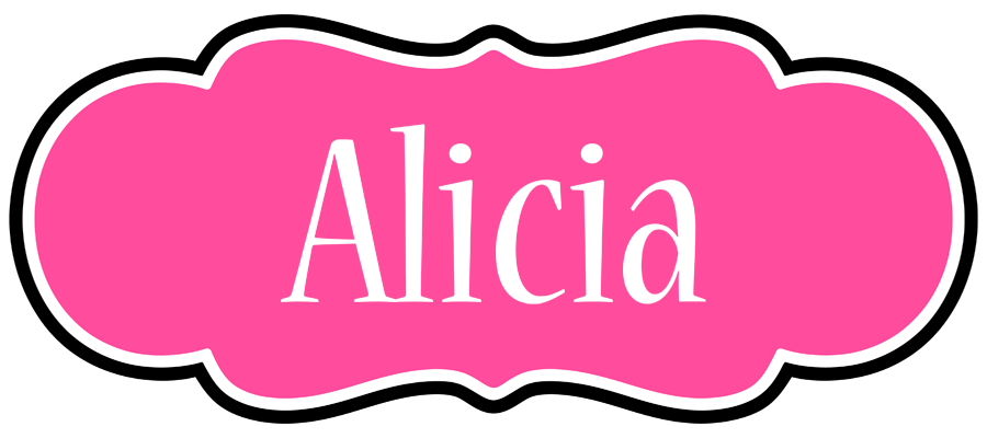 Alicia invitation logo