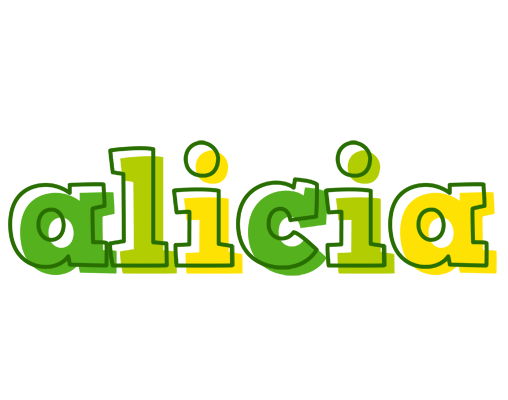 Alicia juice logo