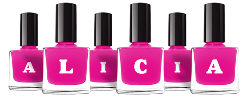 Alicia nails logo