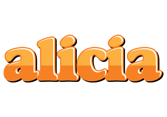Alicia orange logo