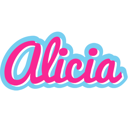 Alicia popstar logo