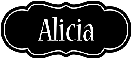 Alicia welcome logo