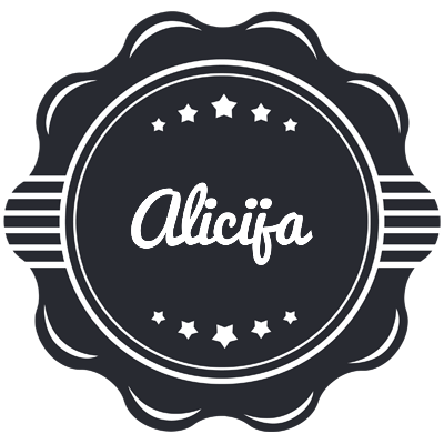 Alicija badge logo