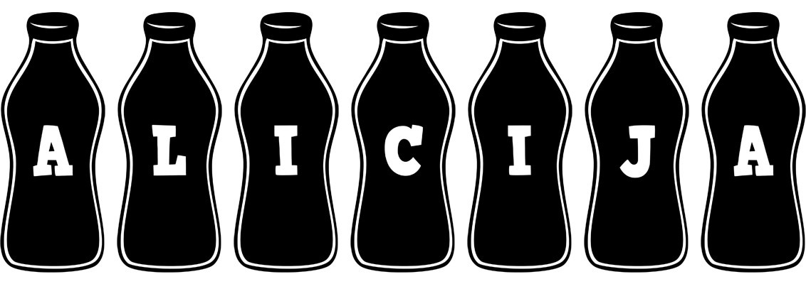 Alicija bottle logo