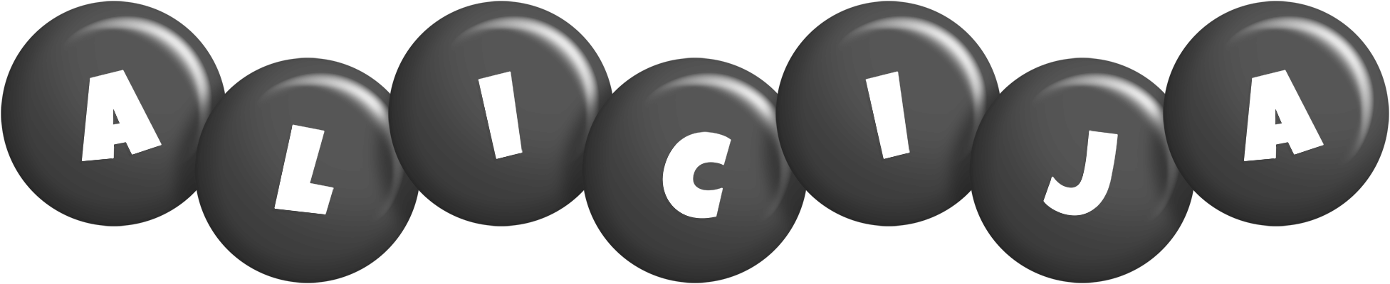 Alicija candy-black logo