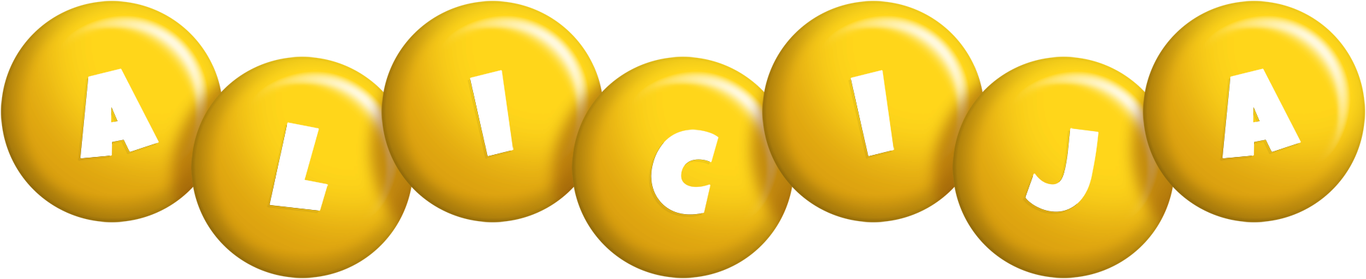 Alicija candy-yellow logo