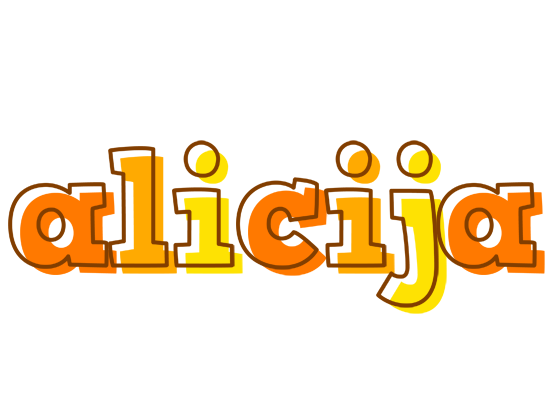 Alicija desert logo