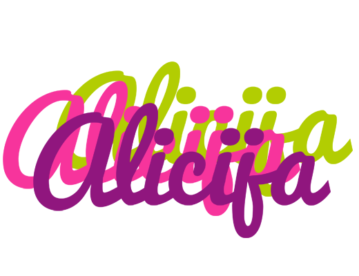 Alicija flowers logo
