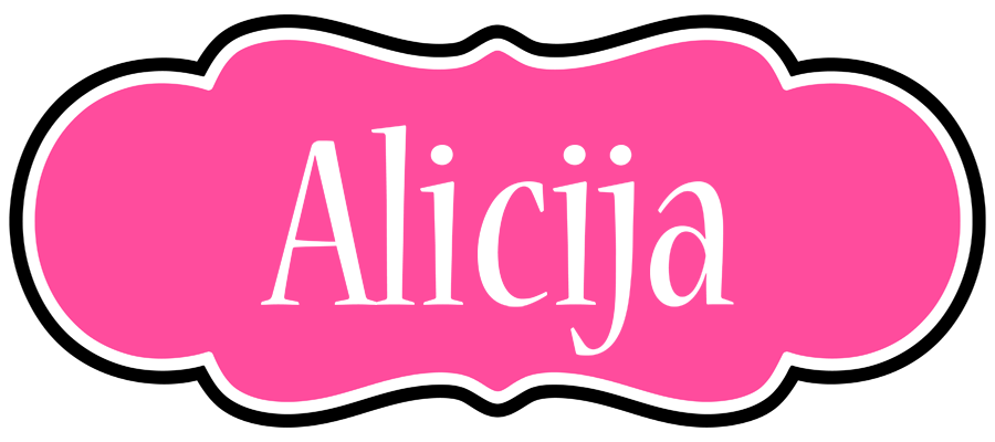 Alicija invitation logo