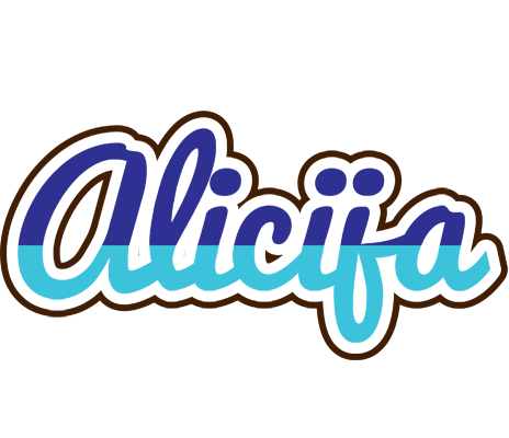 Alicija raining logo