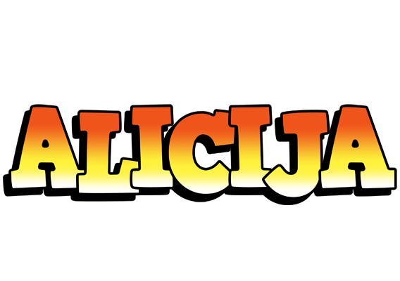 Alicija sunset logo