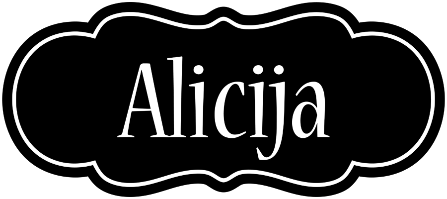 Alicija welcome logo