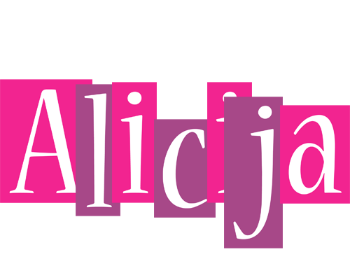 Alicija whine logo
