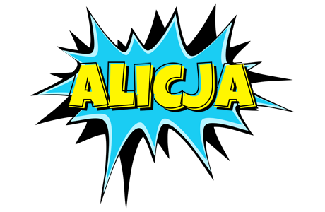 Alicja amazing logo