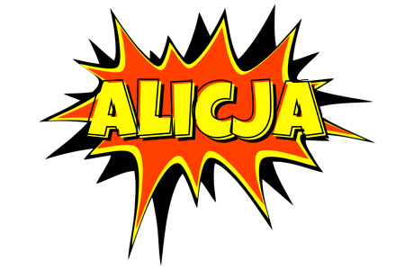 Alicja bazinga logo