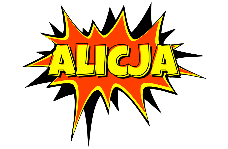 Alicja bazinga logo