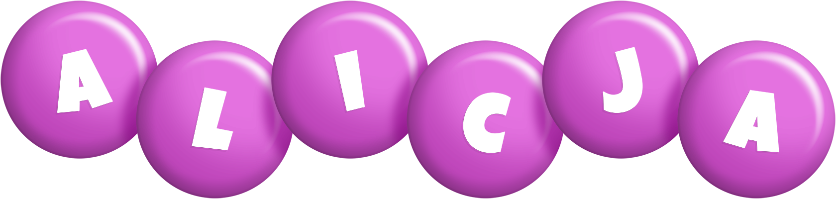 Alicja candy-purple logo