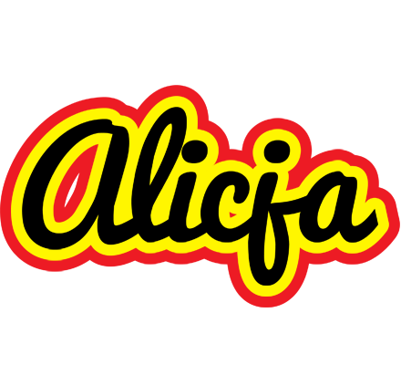 Alicja flaming logo