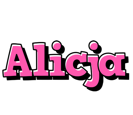 Alicja girlish logo