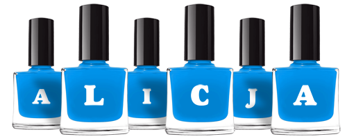 Alicja glossy logo