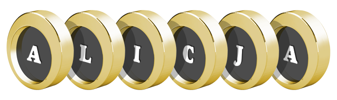 Alicja gold logo