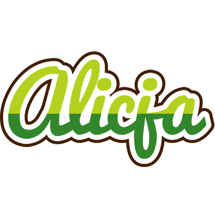 Alicja golfing logo