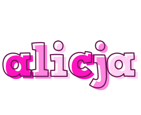 Alicja hello logo