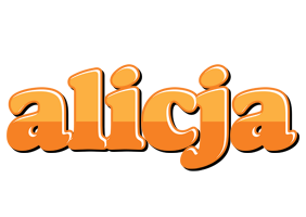 Alicja orange logo