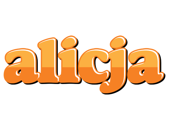 Alicja orange logo